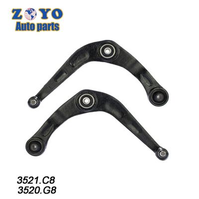 Cuarto de suspensión del brazo triangular brazo de control de acero para Peugeot 206 CC 2D 3520.H7 3521.H7