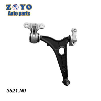 Cubierto de E negro con el brazo de control inferior delantero ajustable a la derecha para Peugeot Expert 2006-2010