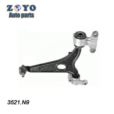 Cubierto de E negro con el brazo de control inferior delantero ajustable a la derecha para Peugeot Expert 2006-2010