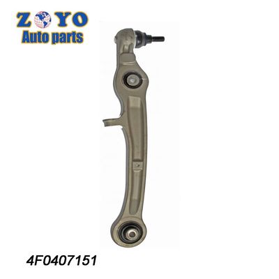 No OE 4F0407151 Brazo de control inferior delantero ajustable de aluminio para Audi A6 C6 2004-2008