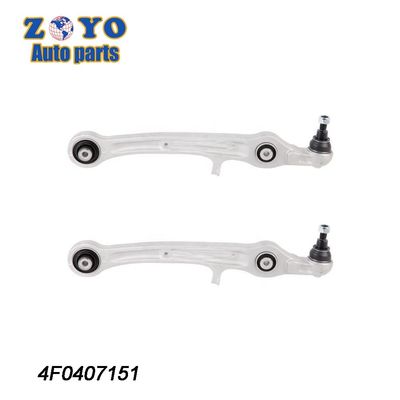 No OE 4F0407151 Brazo de control inferior delantero ajustable de aluminio para Audi A6 C6 2004-2008