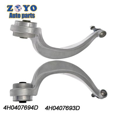 El brazo de control inferior de aluminio para Audi A8 11-14 Posición inferior para 4H0407693D 4H0407694D
