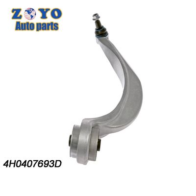 El brazo de control inferior de aluminio para Audi A8 11-14 Posición inferior para 4H0407693D 4H0407694D