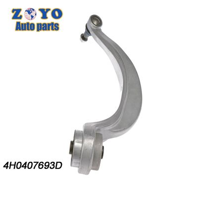 El brazo de control inferior de aluminio para Audi A8 11-14 Posición inferior para 4H0407693D 4H0407694D