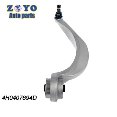 El brazo de control inferior de aluminio para Audi A8 11-14 Posición inferior para 4H0407693D 4H0407694D