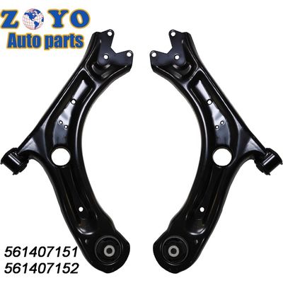 Brazo de control de los sistemas de suspensión automática de recubrimiento electrónico negro 522-837 para Volkswagen Passat B5
