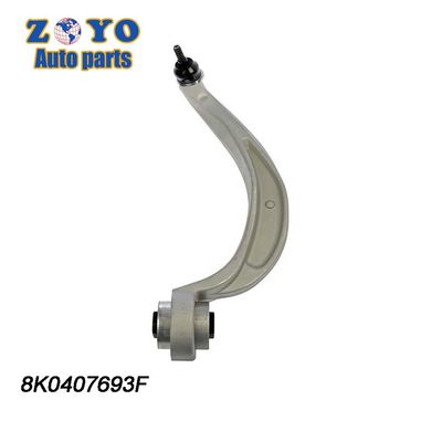 Armas con revestimiento de zinc B8 Wishbone para Audi Q5 8K0407693F Armas de control delanteras inferiores