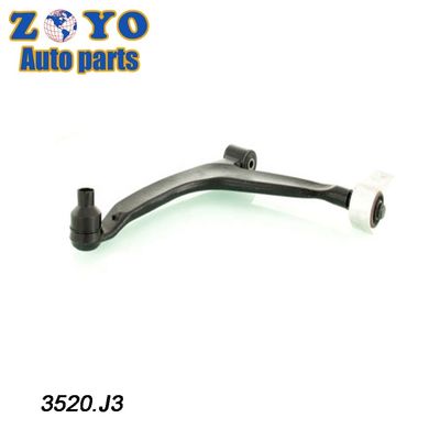 Brazo de control inferior de forja izquierda negro para Peugeot Partner 2014 2015 Partes de suspensión de automóviles