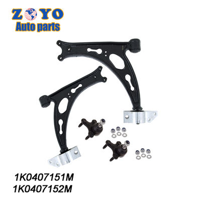 Volkswagen Golf Seat ALTEA Frente Bajo Control Brazo Negro Revestimiento E OE NO. 1K0407152M