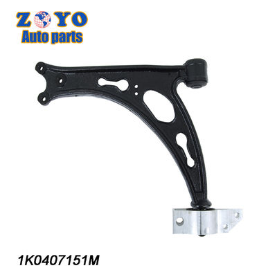 Volkswagen Golf Seat ALTEA Frente Bajo Control Brazo Negro Revestimiento E OE NO. 1K0407152M