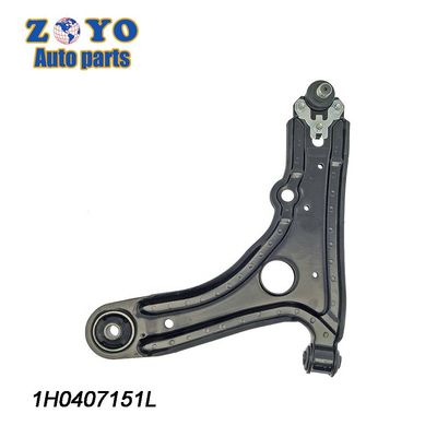 Vw Golf 1H0407151 Brazo de control de suspensión con revestimiento E negro y estándar OEM