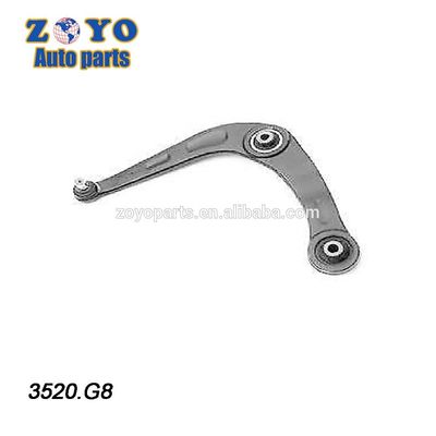 Brazo izquierdo de control del hueso de deseo para Peugeot 206 3520.G8 524-409 y carcasa de caucho natural
