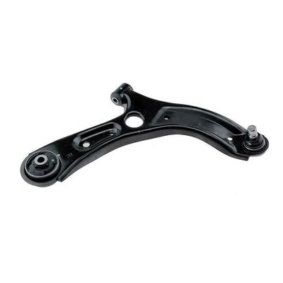 Kia Picanto 2017-2019 Frente inferior de un brazo con envoltura de caucho natural y recubrimiento de E negro