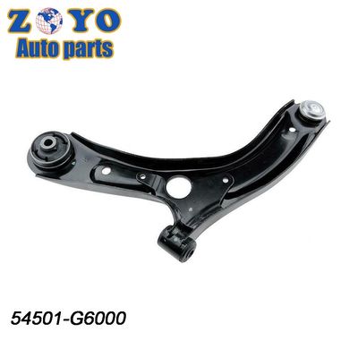 Kia Picanto 2017-2019 Frente inferior de un brazo con envoltura de caucho natural y recubrimiento de E negro