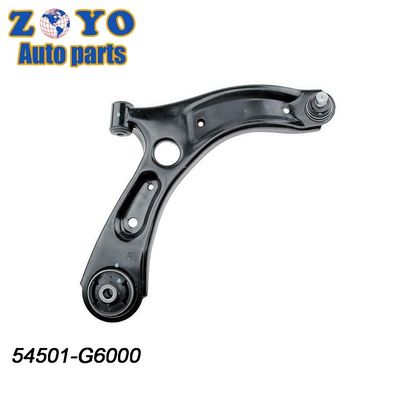 Kia Picanto 2017-2019 Frente inferior de un brazo con envoltura de caucho natural y recubrimiento de E negro