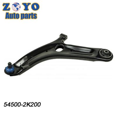 Kia Soul 2010- Brazo de control izquierdo de acero delantero con sistema de suspensión y revestimiento electrónico negro