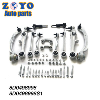 Conjunto de brazo de control de suspensión de aluminio de plata para VW Passat