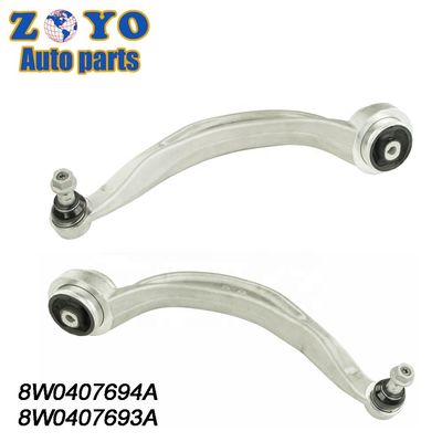 A4 2016 Brazo de control de Wishbone anterior derecho inferior de aluminio para Audi 8W0407694A CMS701134