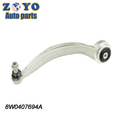 A4 2016 Brazo de control de Wishbone anterior derecho inferior de aluminio para Audi 8W0407694A CMS701134