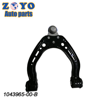 Reemplazo de brazo de control superior izquierdo delantero de goma natural para Tesla 1043965-00-B