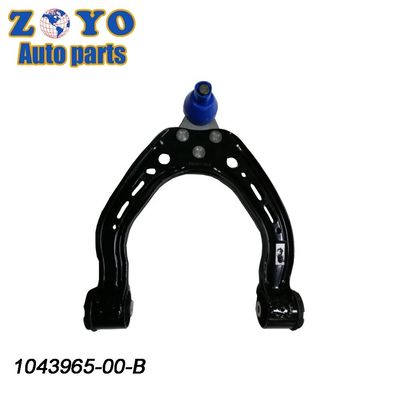 Reemplazo de brazo de control superior izquierdo delantero de goma natural para Tesla 1043965-00-B