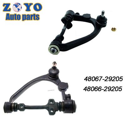 Revestimiento eléctrico negro en el brazo inferior del mando delantero derecho para Toyota Hiace 2004