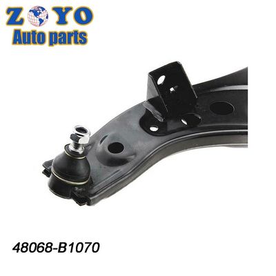 Brazo de control inferior delantero de acero SPHC para Toyota Passo 48068-B1070 posicionado en el frente