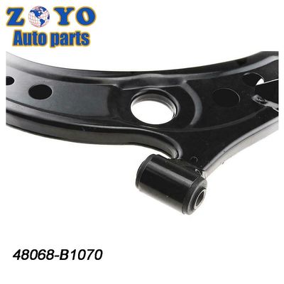 Brazo de control inferior delantero de acero SPHC para Toyota Passo 48068-B1070 posicionado en el frente