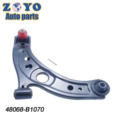 Brazo de control inferior delantero de acero SPHC para Toyota Passo 48068-B1070 posicionado en el frente